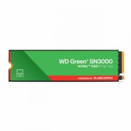 Твердотельный накопитель SSD 1 Tb M.2 2280 WD Green SN3000 NVMe PCIe4x4, R5000/W4200, TBW:150 (bul..