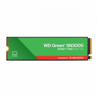 Твердотельный накопитель SSD 1 Tb M.2 2280 WD Green SN3000 NVMe PCIe4x4, R5000/W4200, TBW:150 (bulk) в Metoo.kz - Metoo (1)