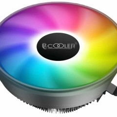 Кулер для процессора PCcooler E126M PRO, цвет подсветки RGB(fix), 4-пин..