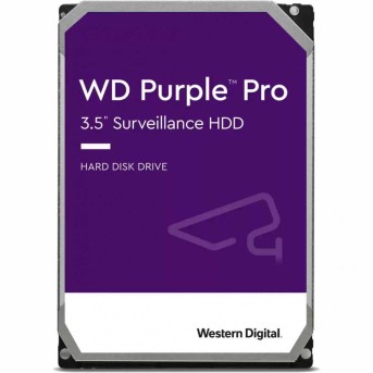 Жесткий диск для видеонаблюдения HDD 18Tb Western Digital Purple SATA 512Mb 3,5" 7200rpm WD181PURP в Metoo.kz - Metoo (1)