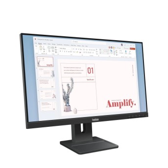 Монитор Lenovo ThinkVision E24-40 (64BAMAT1EU) [23.8", IPS, 1920x1080, 100 Гц, 4 мс, HDMI, DisplayPort, VGA (D-Sub)] в Metoo.kz - Metoo (2)