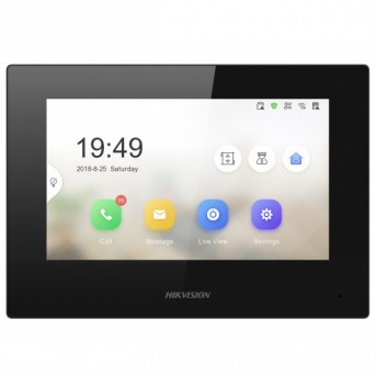 Монитор домофона Hikvision DS-KH6320-LE1(B) в Metoo.kz - Metoo (1)