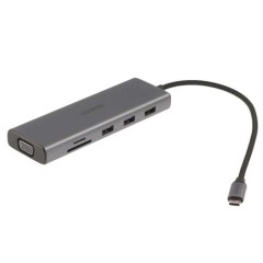 Конвертер Ugreen CM498 USB-C в 3 * USB 3.0 A/HDMI/VGA/RJ45/SD/TF/AUX3.5mm/PD/15601..