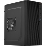 Компьютерный корпус APEX-T04, (400W), black, MATX..