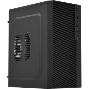 Компьютерный корпус APEX-T04, (400W), black, MATX в Metoo.kz - Metoo (1)