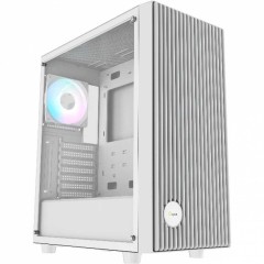 Корпус Ocypus Gamma C70 WH ARGB ATX/<wbr>mATX/<wbr>ITX 2xUSB Белый Gamma-C70-WHG400XX-GL