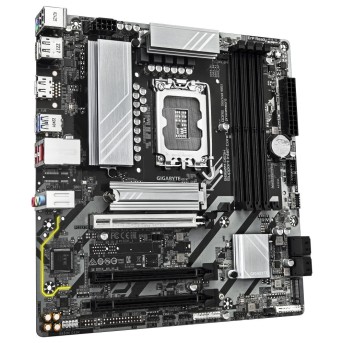 Материнская плата GIGABYTE B860M DS3H, LGA1851, 4xDDR5, PCIe5.0, HDMI+DP, 2xM.2, mATX в Metoo.kz - Metoo (2)