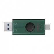 Флэш-накопитель Kingston 256Gb USB3.2 Gen2 + Type-C, Data Traveler Duo (Black)