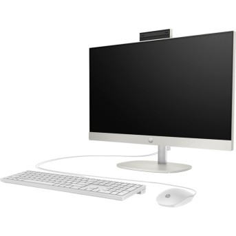 Моноблок HP 7Y057EA All-in-One 24-cr0010ci 23,8'' FHD (1920 x 1080) IPS/AMD Ryzen 5 7520U up to 4,3GHz Quad/8GB/512GB/Integrated AMDRadeon/Wi-Fi 6/BT5.3/HP TrueVision 720p/USB mouse+keyboard/Windows 11 Home/1Y/Shell White в Metoo.kz - Metoo (2)