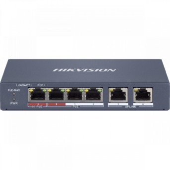 Коммутатор Hikvision DS-3E1106HP-EI в Metoo.kz - Metoo (1)