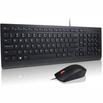 Lenovo Essential Wired Combo Keyboard and Mouse (Russian/Cyrillic 441) Keyboard Russian/Cyrillic (441) в Metoo.kz - Metoo (3)
