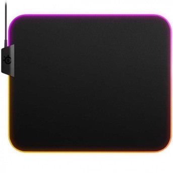 Коврик для мышки Steelseries QcK Prism Cloth Medium 63825 черный в интернет-магазине электроники Metoo.kz - Metoo (1)
