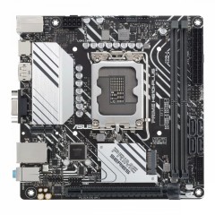 Материнская плата ASUS PRIME H610I-PLUS-CSM, LGA1700 H610 2xDDR5 4xSATA3 1xM2 D-Sub HDMI DP mITX..