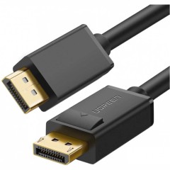 Кабель Ugreen DP102 M/<wbr>M Cable 1m (Black), 10244