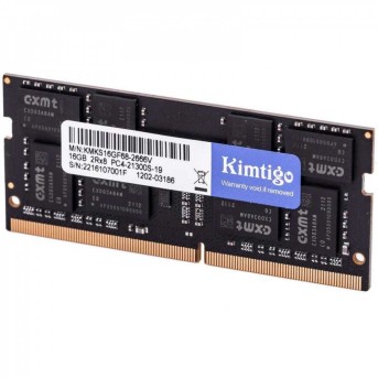 Модуль памяти для ноутбука Kimtigo KMKS 3200 8GB, DDR4 SO-DIMM, 8Gb, 3200Mhz, CL17 в Metoo.kz - Metoo (1)