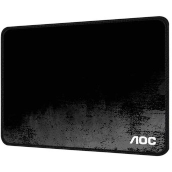 Игровой коврик для компьютерной мыши AOC 250х210х3мм Черный MM300S - Metoo (1)