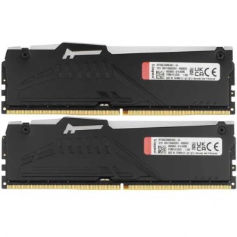 Модуль памяти Kingston Fury Beast RGB EXPO KF556C36BBEAK2-64 DDR5 DIMM 64Gb KIT (2x32) 5600MHz CL36 в Metoo.kz - Metoo (2)