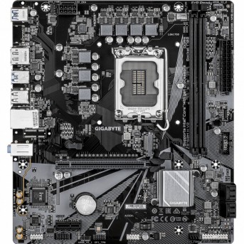 Материнская плата GIGABYTE B760M H V2, LGA1700, B760, HDMI+DP, 2xDDR5, M.2, 4xSATA, MATX в Metoo.kz - Metoo (1)