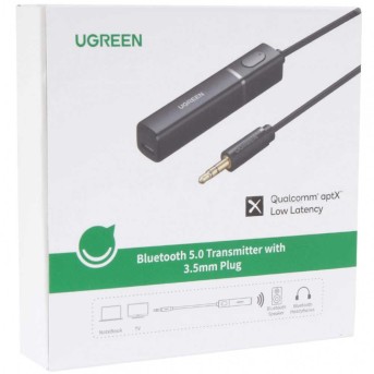 Аудио трансмиттер 3.5 MiniJack Ugreen CM107 - Metoo (2)