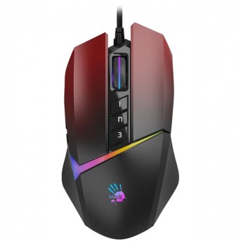 Мышь Bloody W60-Max, Gradient Red, оптическая 10000CPI, 180 см, USB в Metoo.kz - Metoo (1)