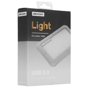 Накопитель на жестком магнитном диске Hikvision HS-EHDD-T30/2T/Gray/Rubber Внешний HDD 2Tb, USB серый, резиновый бампер защита от ударов в Metoo.kz - Metoo (3)