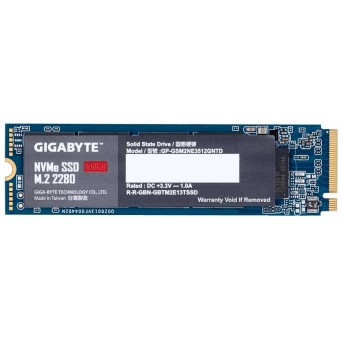 Твердотельный накопитель Gigabyte NVMe SSD 512GB, GP-GSM2NE3512GNTD, 512Gb, Read Up to 1700/Write Up To 1550, M.2 2280 в Metoo.kz - Metoo (2)