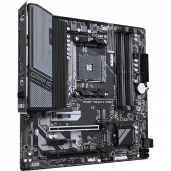 Материнская плата GIGABYTE B550M GAMING X WIFI6, AM4, 4xDDR4, HDMI+DP, 2xM.2, mATX в Metoo.kz - Metoo (2)