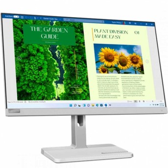 Монитор Lenovo 67A9UAC3EU L24m-40 23.8" IPS/1920x1080/100Hz/AMD FreeSync/4ms/3000:1/3M:1/250nit/Lift 150mm, Swivel, Pivot/HDMI 1.4/4 x USB 3.2 Gen1/2 x 3W/USB Type-C in box в Metoo.kz - Metoo (2)