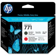 Печатающая головка HP 771 для HP DJ Z6200 (О) CE017A черный матовый/хроматический красный