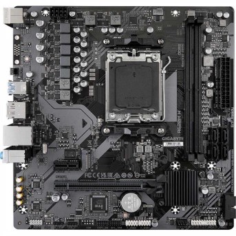 Материнская плата GIGABYTE A620M H, AM5, A620, PCIe4.0, HDMI+DP, 2xDDR5, GLAN, M.2(2580), mATX в Metoo.kz - Metoo (2)
