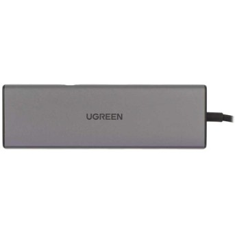 Конвертер Ugreen CM498 USB-C в 3 * USB 3.0 A/HDMI/VGA/RJ45/SD/TF/AUX3.5mm/PD/15601 в Metoo.kz - Metoo (3)