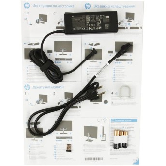 Моноблок HP 7Y0H5EA All-in-One 27-cr0027ci 27'' FHD (1920 x 1080) IPS/Intel Core i5-1335U up to 4,6 Ghz (10Cores)/8GB/512GB/Intel Iris Xe Graphics/Wi-Fi 6/BT5.3/HP TrueVision 720p/Wireless mouse+keyboard/Windows 11 Home/1Y/Black в Metoo.kz - Metoo (3)