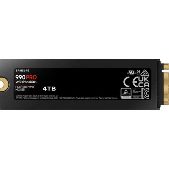 Твердотельный накопитель 4000Gb SSD Samsung 990 PRO M.2 PCIe 4.0HS R7450Mb/s W6900MB/s MZ-V9P4T0CW в Metoo.kz - Metoo (3)