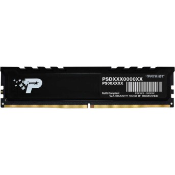Модуль памяти Patriot Signature Premium, PSP516G480081H1, DDR5 DIMM, 16Gb, 4800MHz, CL40 в Metoo.kz - Metoo (1)