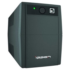 ИБП Ippon Back Basic 650S Euro, 650VA, 360Вт, AVR 162-285В, 3хEURO, управление по USB, без комлект..