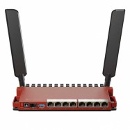 WiFi маршрутизатор MikroTik L009UiGS-2HaxD-IN, Wi-Fi 6, 574Mbps, 8xGLAN (1xPoE-out), 1×SFP, 1xUSB3.0
