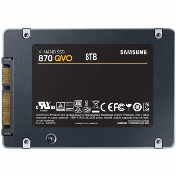 Твердотельный накопитель SSD Samsung (MZ-77Q8T0BW) [8 ТБ, 2.5" SATA III, чтение: 560 МБ/с, запись: 530 МБ/с, 3D V-NAND] в Metoo.kz - Metoo (5)