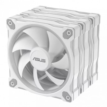 Вентилятор для корпуса ASUS PRIME MR120 FAN ARGB WHITE 3IN1 120x120x28 MR120-1/WH/3 IN 1// в Metoo.kz - Metoo (2)