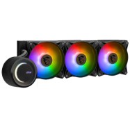 Водяное охлаждение для CPU MSI MAG CORELIQUID E360. Socket Intel/AMD, 4pin, Fan 3x120см, ARGB, Black