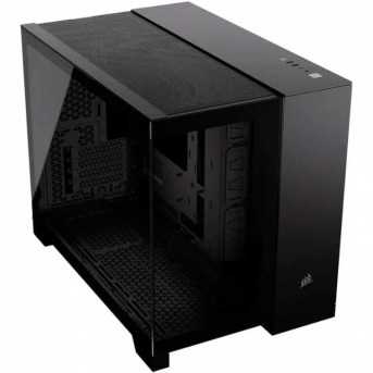 Corsair 2500X Tempered Glass mATX Mid-Tower, Black в Metoo.kz - Metoo (1)