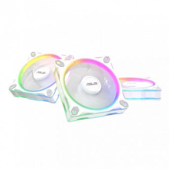 Вентилятор для корпуса ASUS PRIME MR120 FAN ARGB REVERSE WHITE 3IN1 120x120x28 MR120-1R/WH/3 IN 1// в Metoo.kz - Metoo (1)