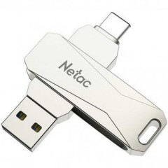 Флэш-накопитель Netac U782C USB3.0+TypeC Dual Flash Drive 512GB, up to 130MB/<wbr>s