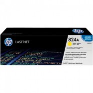 Тонер HP картридж 824A жёлтый для Color LaserJet CP6015/CM6030/CM6040..