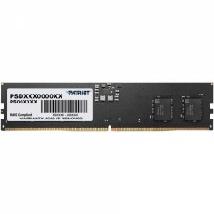 Модуль памяти Patriot Signature, PSD58G560041, DDR5, DIMM, 8Gb, 5600Mhz, CL46