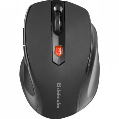 Мышь беспроводная Defender Ultra MM-315 черный,6 кнопок, 800-1600 dpi, НОВИНКА!