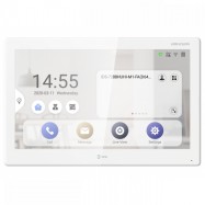 Монитор домофона Hikvision DS-KH9510-WTE1(B) (Black)..