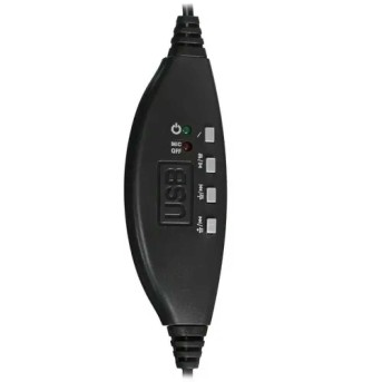 Наушники с микрофоном Defender HN-750U Gryphon черные в Metoo.kz - Metoo (5)