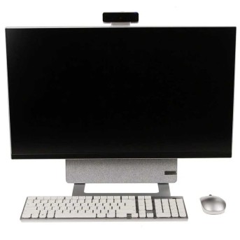 Моноблок Lenovo F0HK0017RK Yoga AIO 7 27APH8 27'' QHD (2560 x 1440) IPS/AMD Ryzen 7 7840HS up to 5.1GHz Octa/32GB/1TB SSD/NVIDIA GeForce RTX4050 6GB/Wi-Fi 6E/BT5.1/5MP+IR Camera/Wireless mouse+keyboard/Windows 11 Home/1Y/Cloud Grey в Metoo.kz - Metoo (1)