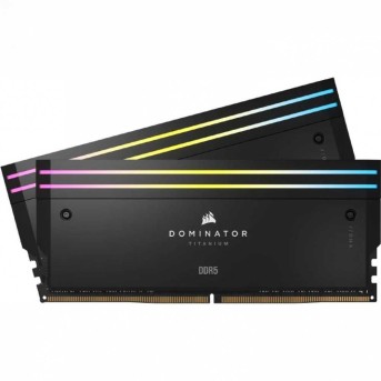 Corsair DOMINATOR TITANIUM 32GB (2 x 16GB) DDR5 6000 CL30-36-36-76 1.40V Intel XMP - BLACK в Metoo.kz - Metoo (2)