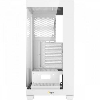 Корпус Ocypus Gamma C72 WH ATX/mATX/ITX 3xUSB Белый Gamma-C72-WHD000XX-GL в Metoo.kz - Metoo (2)